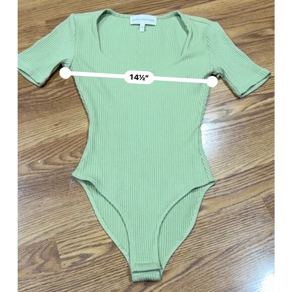 Mara Hoffman pistachio green Marlowe Body suit size xxs - Picture 8 of 12